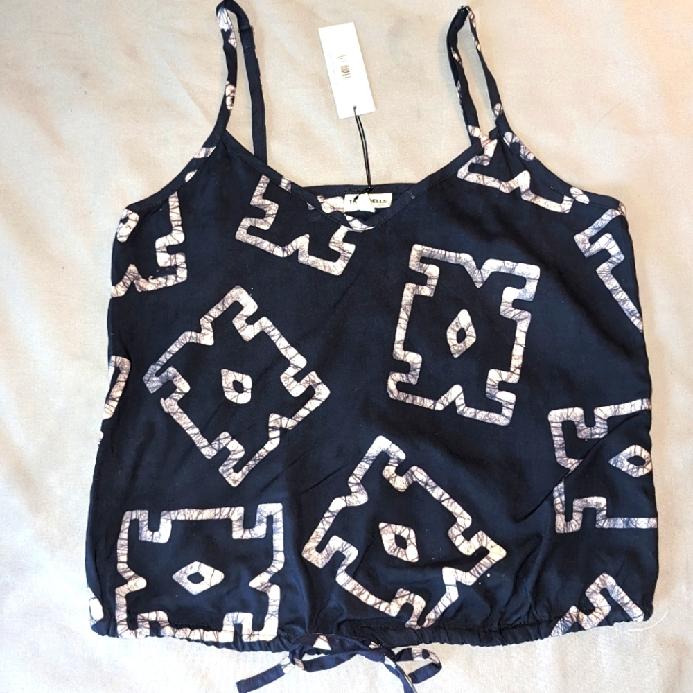 The Odell's Drawstring Cami Size XS BNWT